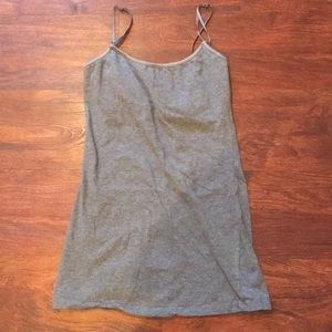 Bozzolo grey tank top